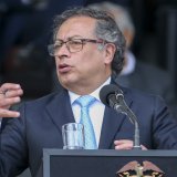 Sous l'impulsion du président de gauche Gustavo Petro, élu à l'été 2002, le gouvernement colombien négociait depuis plusieurs mois avec l'ELN (archives).